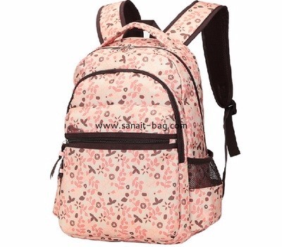 China bag manufacturers custom polyester backpack girls backpacks WB-139