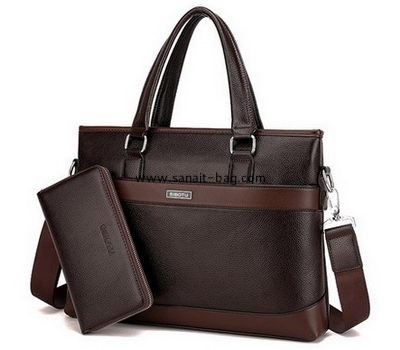 Leather handbag manufacturers in china custom PU leather laptop office bag for men MT-145