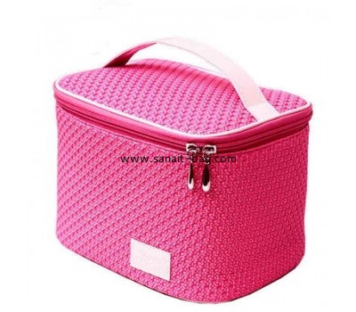 large size PU cosmetic case by hand carry CO-003