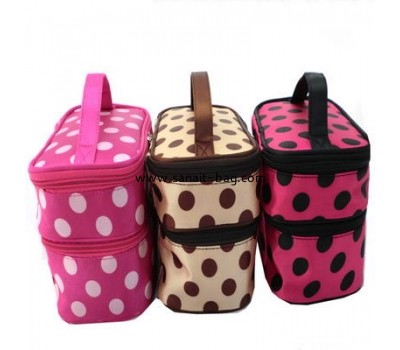 New style top selling double layers cosmetic bags CO-004