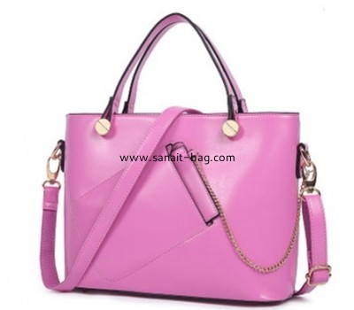 Women leisure pu handbag with cross shoulder strap WT-020