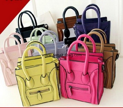 fashion ladies pu handbags ,wholesale bag China Guangzhou manufacture  WT-005