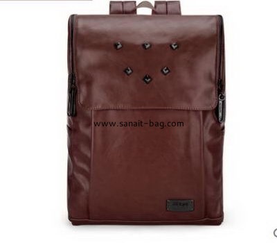 New style PU school backpack laptop bag for man MB-020