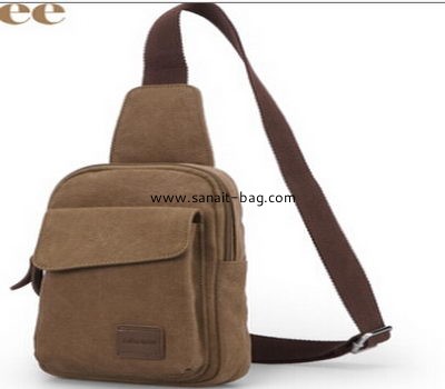 Men one-shoulder strap canvas messenger bag MM-004