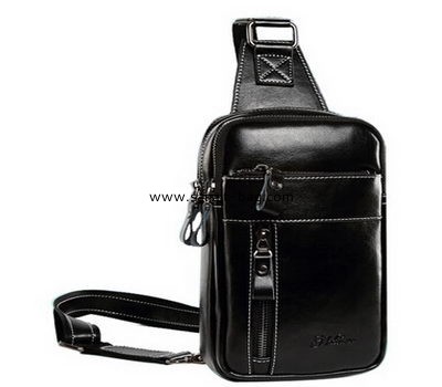 High quality men genuine leather single shoulder leisure messenger bag MM-007