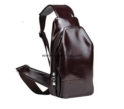 Young men genuine leather single messenger shoulder bag MM-006
