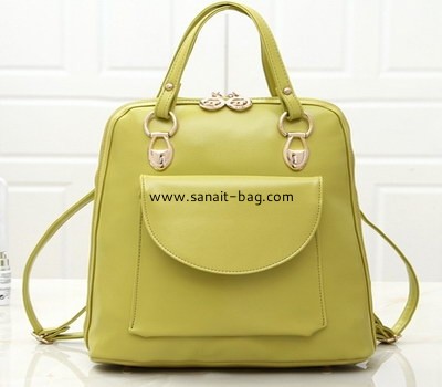 Multi function soft PU backpack for ladies WB-004