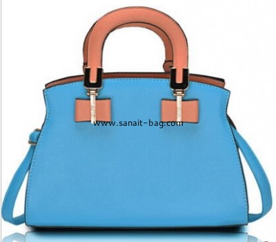 Latest fashion design PU leather handbag with crossbody strap for women WT-078