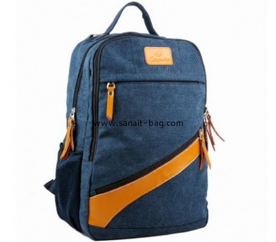 Canvas travel backpack with laptop bag for man MB-024