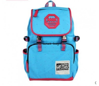 New fashion design canvas school bag for girls WB-057