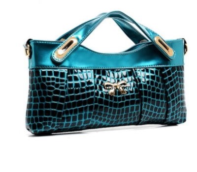 New fashion design crocodile PU messenger bag for women WM-029
