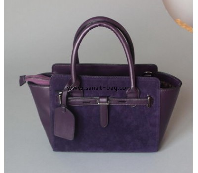Latest fashion design dull polish bat shape PU handbag for ladies WT-097
