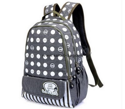 Latest fashion design Nylon school bag for boys and girls MB-034