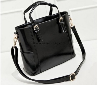 Spring and summer style genuine leather bucket shape handbag for women WT-148