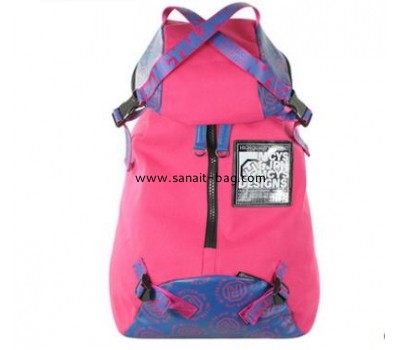 Canvas ladies fashion travel backpack WB-077