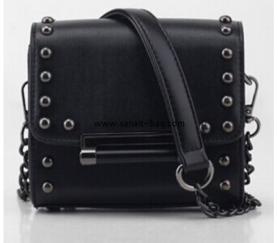 PU messenger bags with rivet decoration for women WM-046