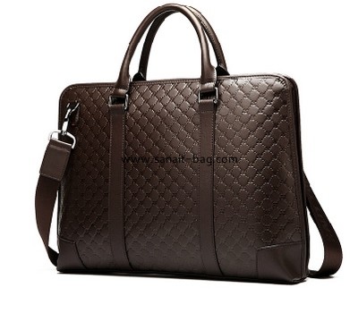 2015 fashion design genuine leather business bag for men MT-077