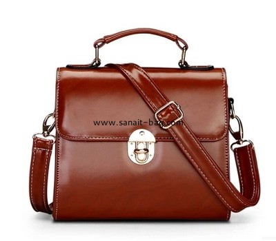 Fashion design PU leather cross body tote handbag for women WT-177