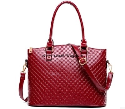 Custom pu handbag tote bag lady fashion bag WT-189