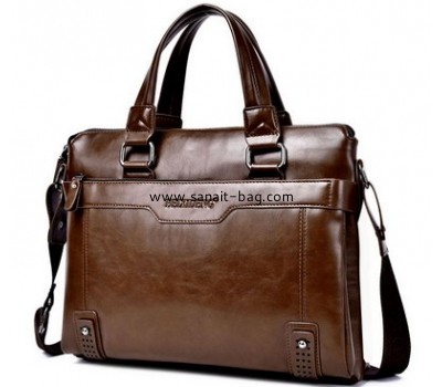 Factory hot sale men leather bag business bag laptop bag leather MT-098