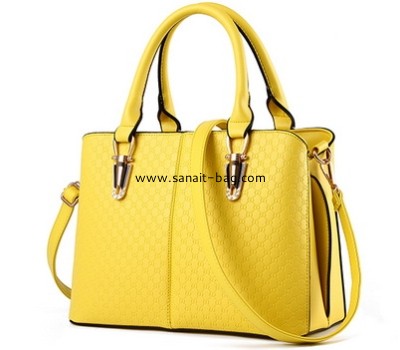 Factory customized pu tote bag lady hand bag fashion bag WT-221