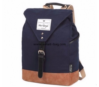 2016 new design backpack canvas women backpack bag school backpack WB-112