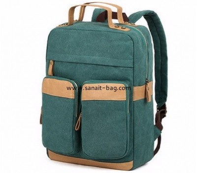 Custom fashion design canvas backpack laptop backpack women backpack WB-111
