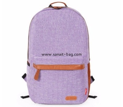 Factory direct canvas backpack wholesale backpack bag women backpack laptop bags WB-113