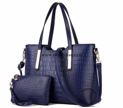 Custom design ladies fashion bag 2016 pu hand bag large bag WT-228