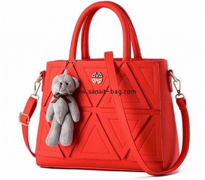 Fashion design tote bag fashion leather bag red bag WT-241