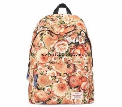 Custom design herschel backpack canvas bag picture of school bag WB-121