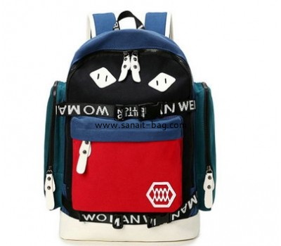 Backpack manufacturers china custom design canvas backpack leisure bag MB-106