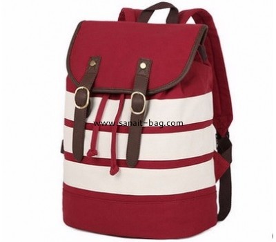 Customized canvas backpack women