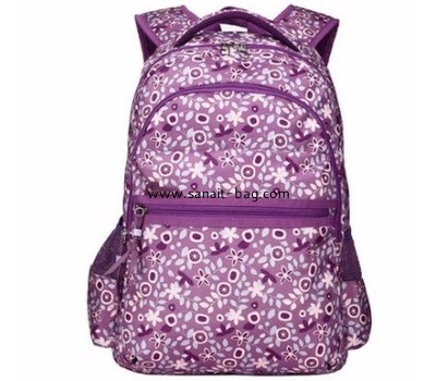 China bag manufacturer custom design polyester backpack school bags WB-135