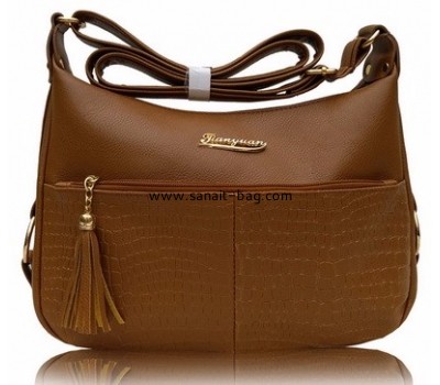 Bag factory china custom fashion handbags polyurethane bags WT-315