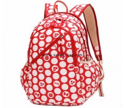 Fashion bag manufacturers custom nylon preppy backpacks girls school bags WB-148