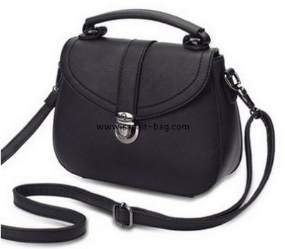 Handbag suppliers in china custom black leather handbags pu leather bags WT-338