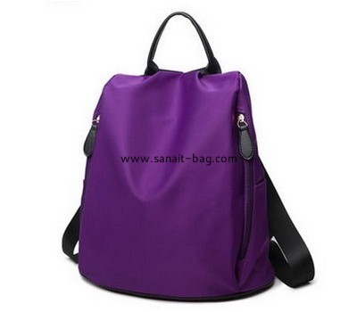 Backpack factory customize cheap school bags nylon backpack WB-153